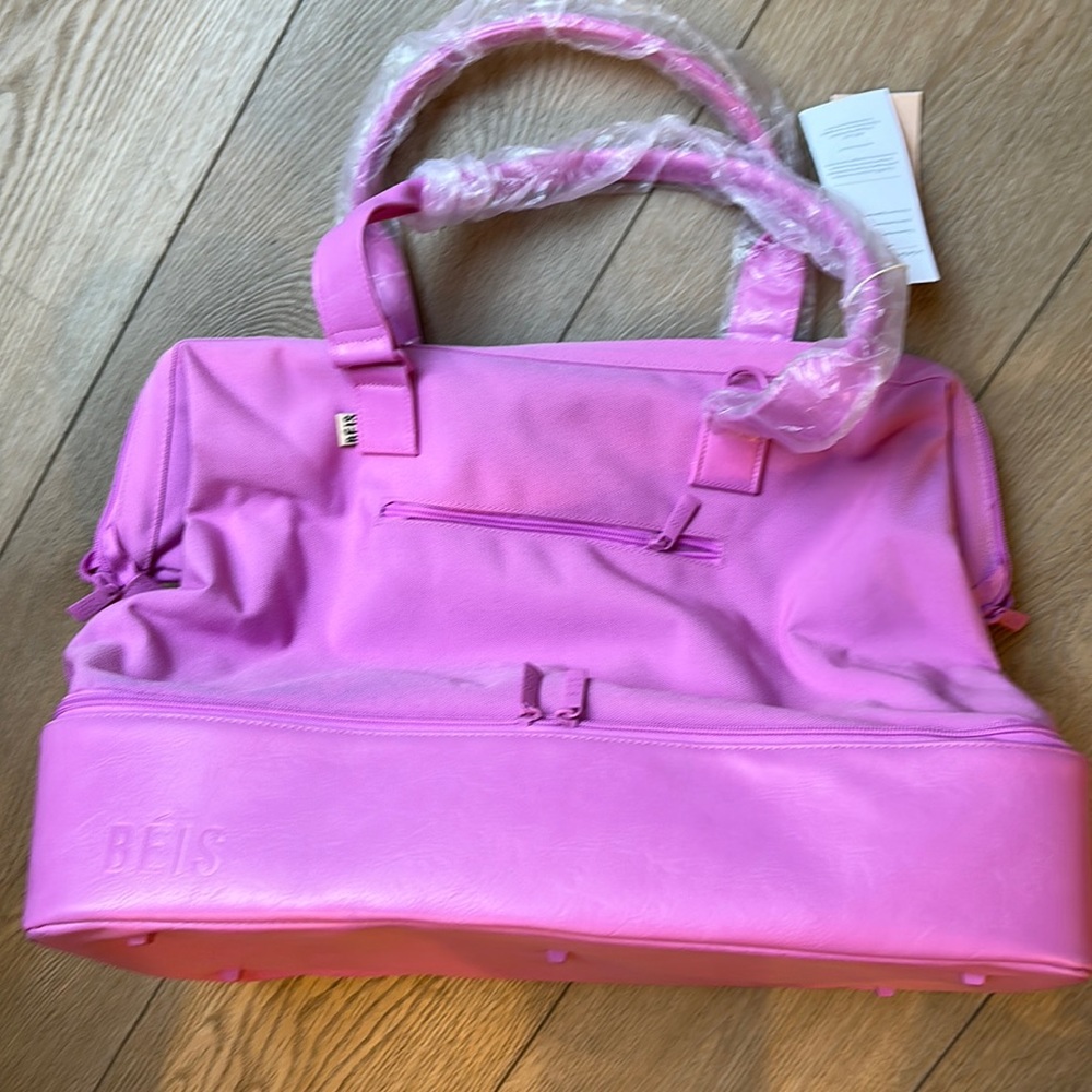 NWT Beis Berry Weekender Bag.  Limited Edition Color - Sold Out!